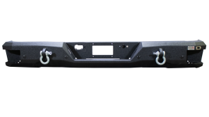 GMC Sierra 1500 Rear Bumper - Fishbone Offroad - Fishbone Offroad, Powder Coated - Black - `07-`13 GMC Sierra 1500 Rear Bumper - Fishbone Offroad - Fishbone Offroad, Powder Coated - Black - `07-`13